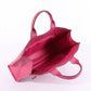Luxury Hermes Briefcases 6008 Ladies Cow Leather Pink