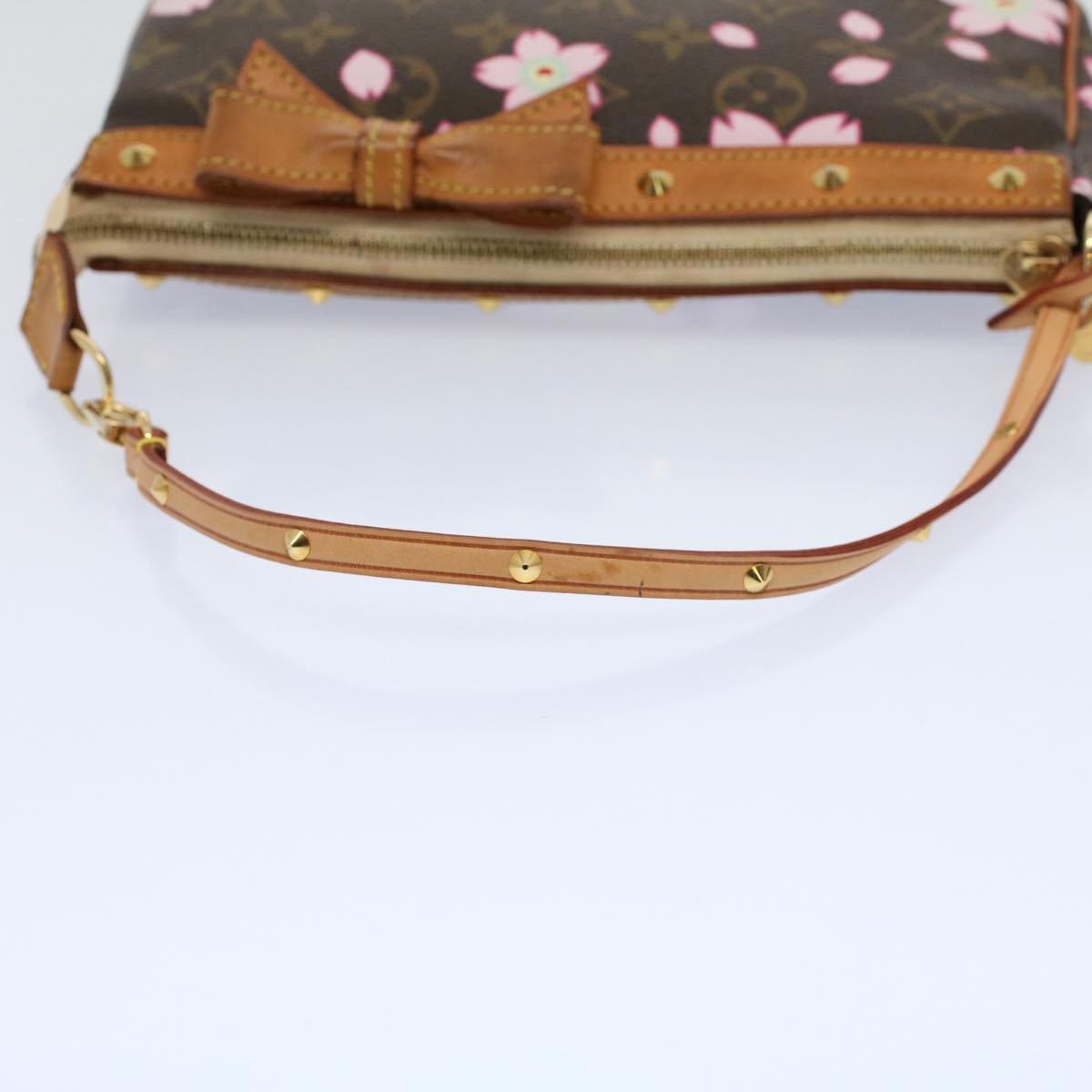 Louis Vuitton Pochette Accessoire  Canvas Clutch Bag