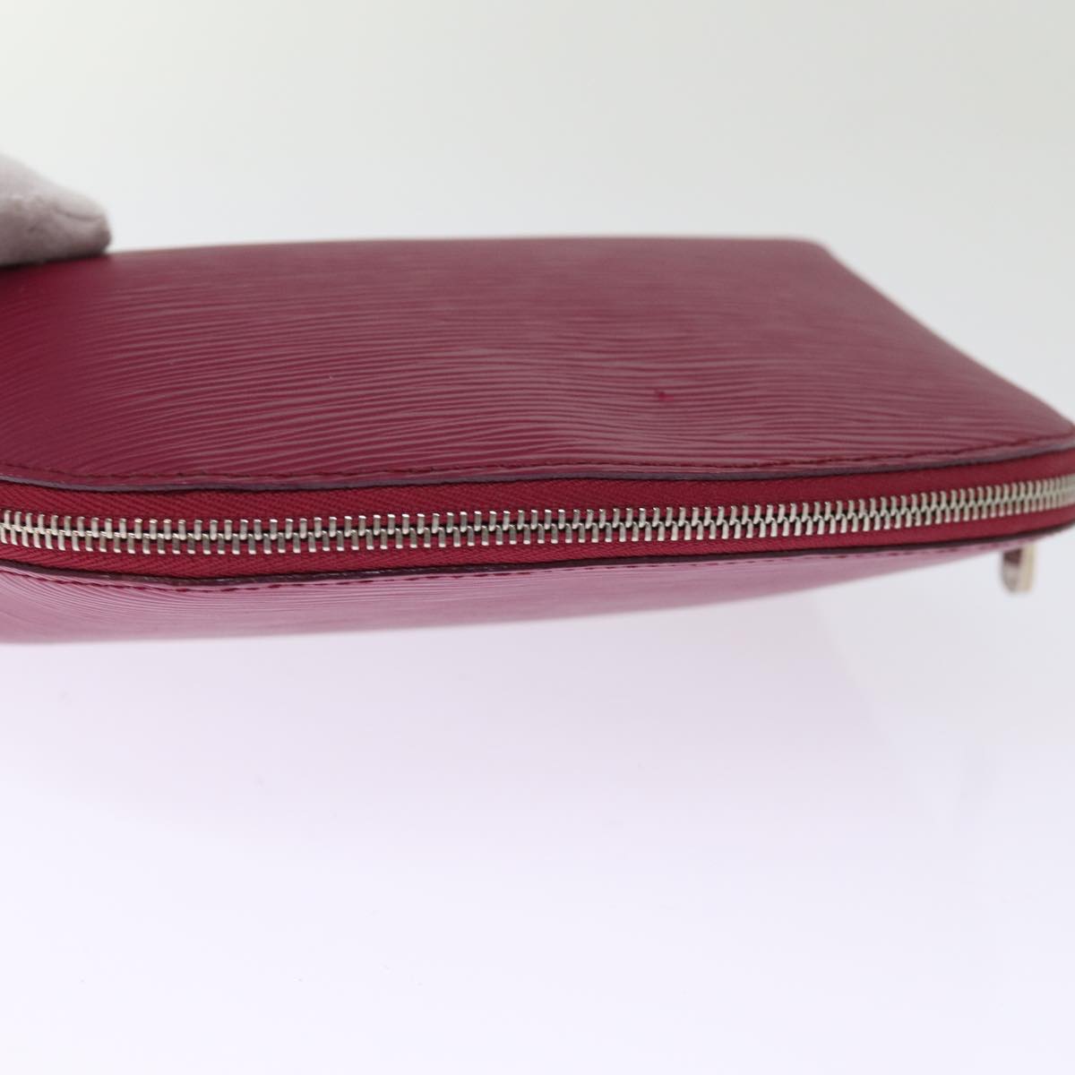 Louis Vuitton Cosmetic Pouch  Leather Clutch Bag