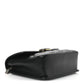 Amelia Calfskin Quilted Small Deco Shoulder Bag Black