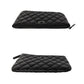 Chanel bags Black Aged Calfskin O Case 2.55 Reissue Pouch