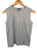 Fendi FF Sleeveless Top Grey