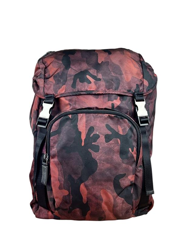 Prada Nylon Camouflage Backpack