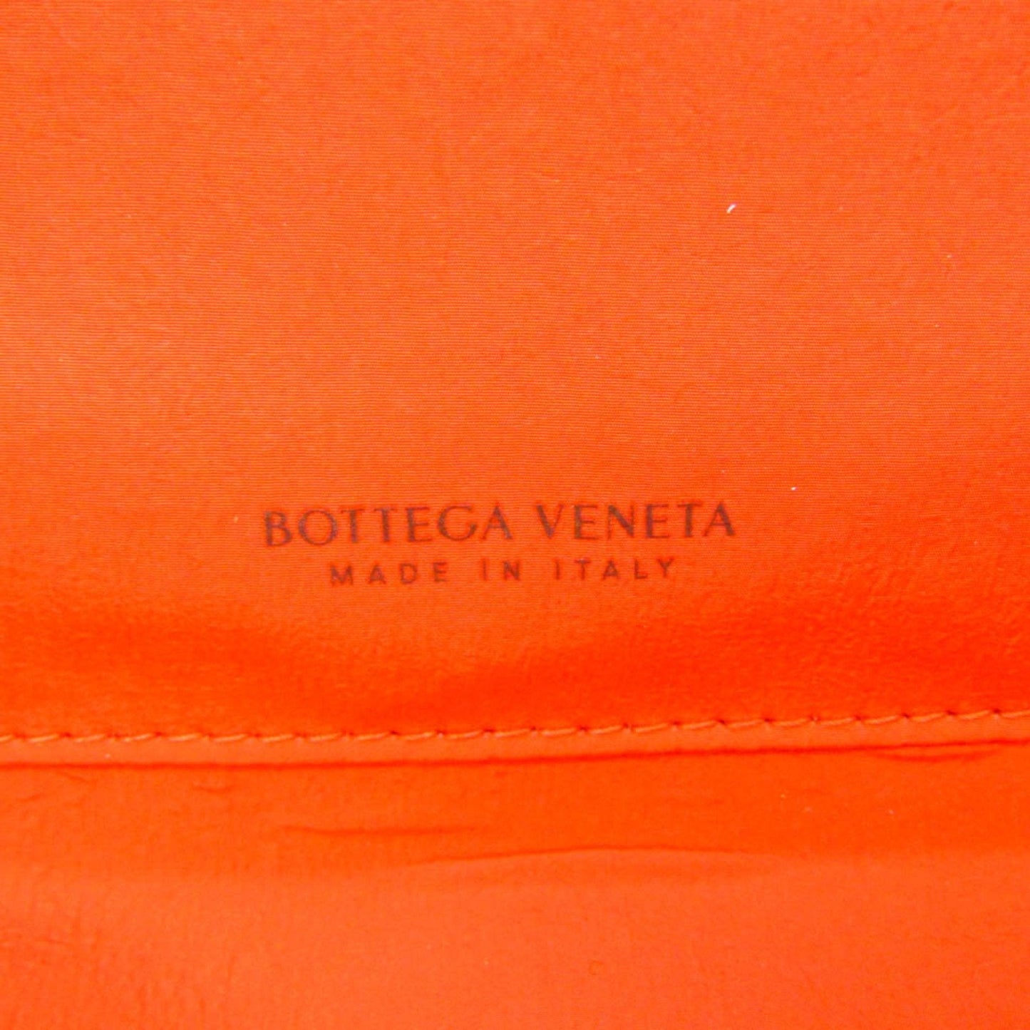Bottega Veneta Organizer  Leather Clutch Bag