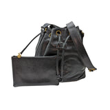 Chanel   Grained Calfskin Timeless Drawstring Bucket Bag