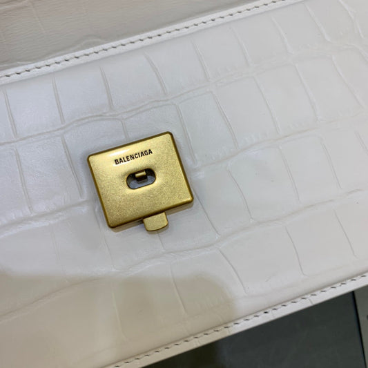 BLN-Ciaga Gossip Small Shoulder Bag White, For Women,  Bags 9.1in/23cm