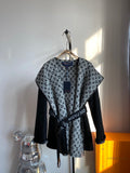 Luxury Louis Vuitton  Wrap Coat 044