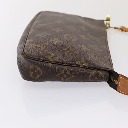 Louis Vuitton Pochette Accessoire  Canvas Clutch Bag
