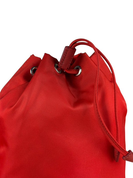 Prada Tessuto Nylon Drawstring Pouch