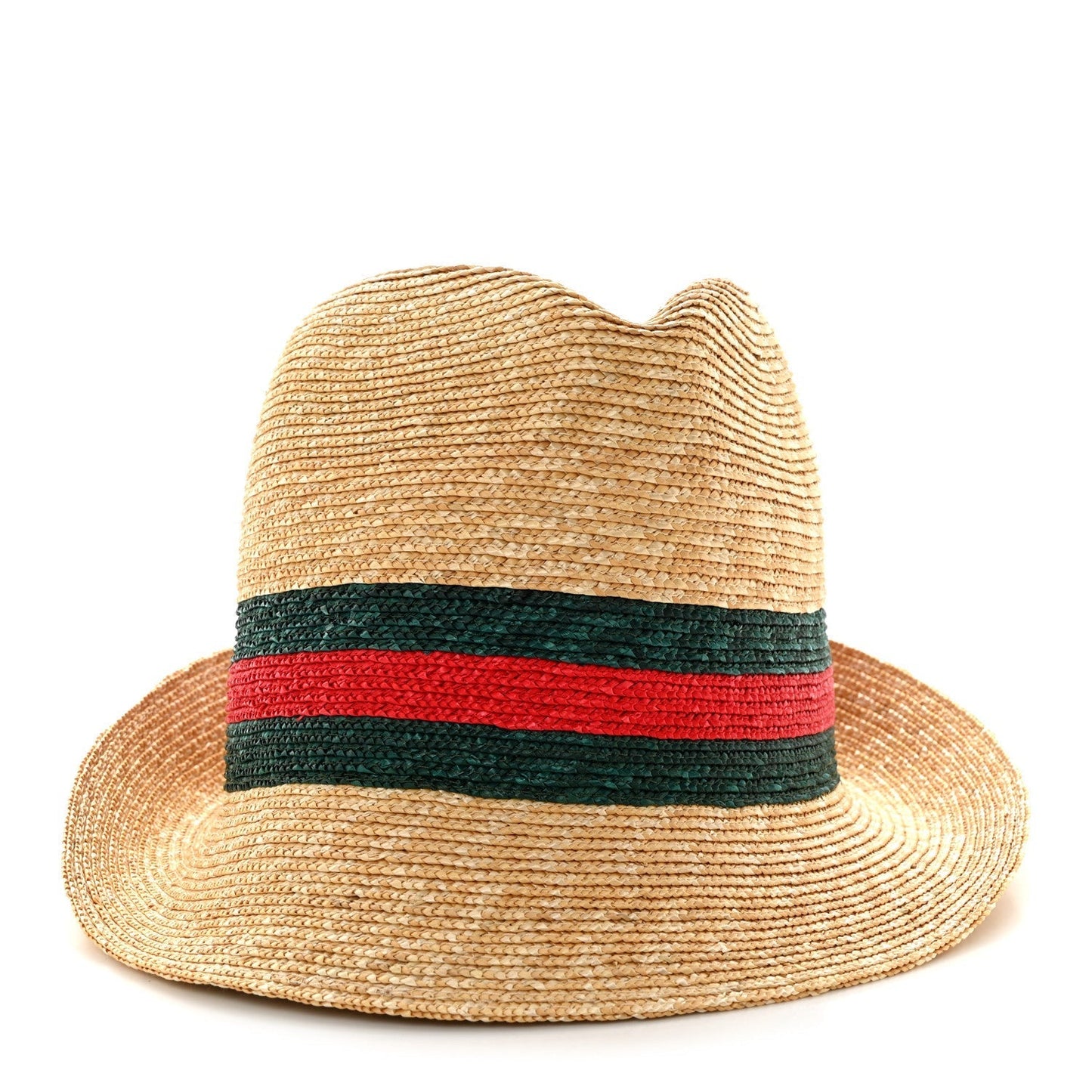 Amelia Abaca Straw Web Fedora Hat XS