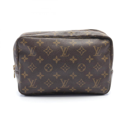 Louis Vuitton Monogram Trousse Toilette Clutch Canvas Vanity Bag
