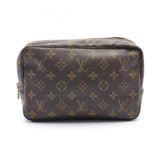 Louis Vuitton Monogram Trousse Toilette Clutch Canvas Vanity Bag
