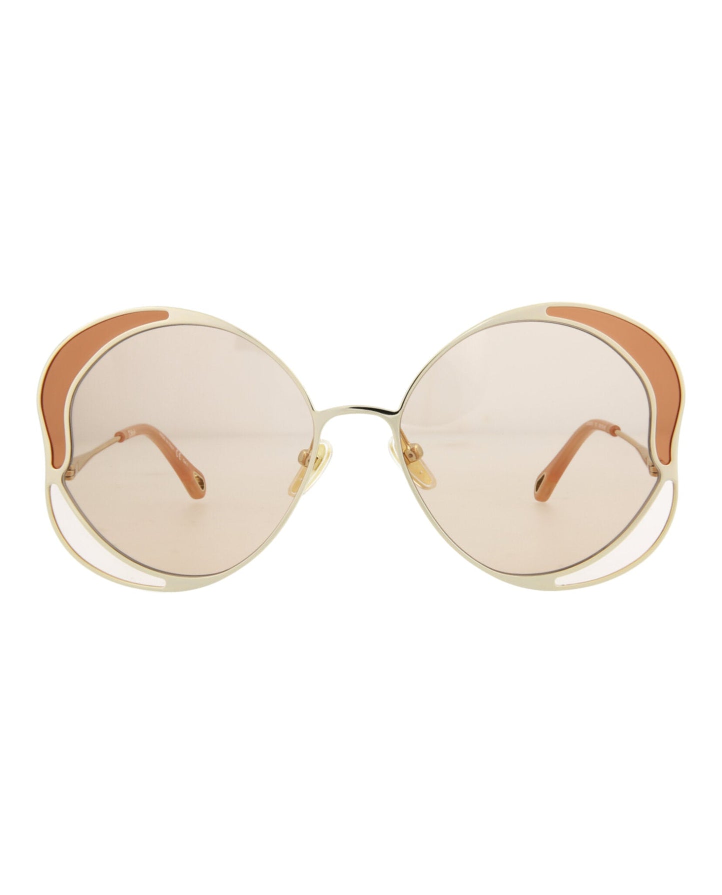 CHL - CC oe Round-Frame Metal Sunglasses