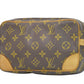 Louis Vuitton Marly Dragonne  Canvas Clutch Bag