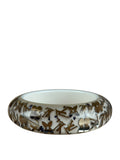 Louis Vuitton Inclusion Bangle Bracelet Silver Resin