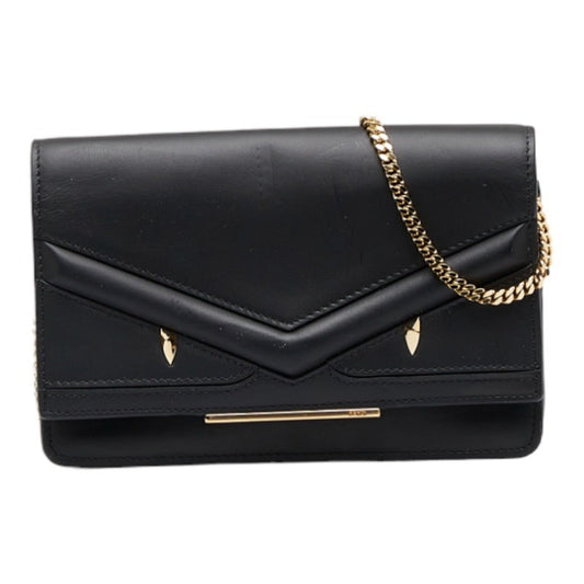 Fendi Peekaboo  Leather Clutch Bag Handbag Tote Bag (Pre-Owned)