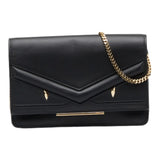 Fendi Peekaboo  Leather Clutch Bag Handbag Tote Bag (Pre-Owned)