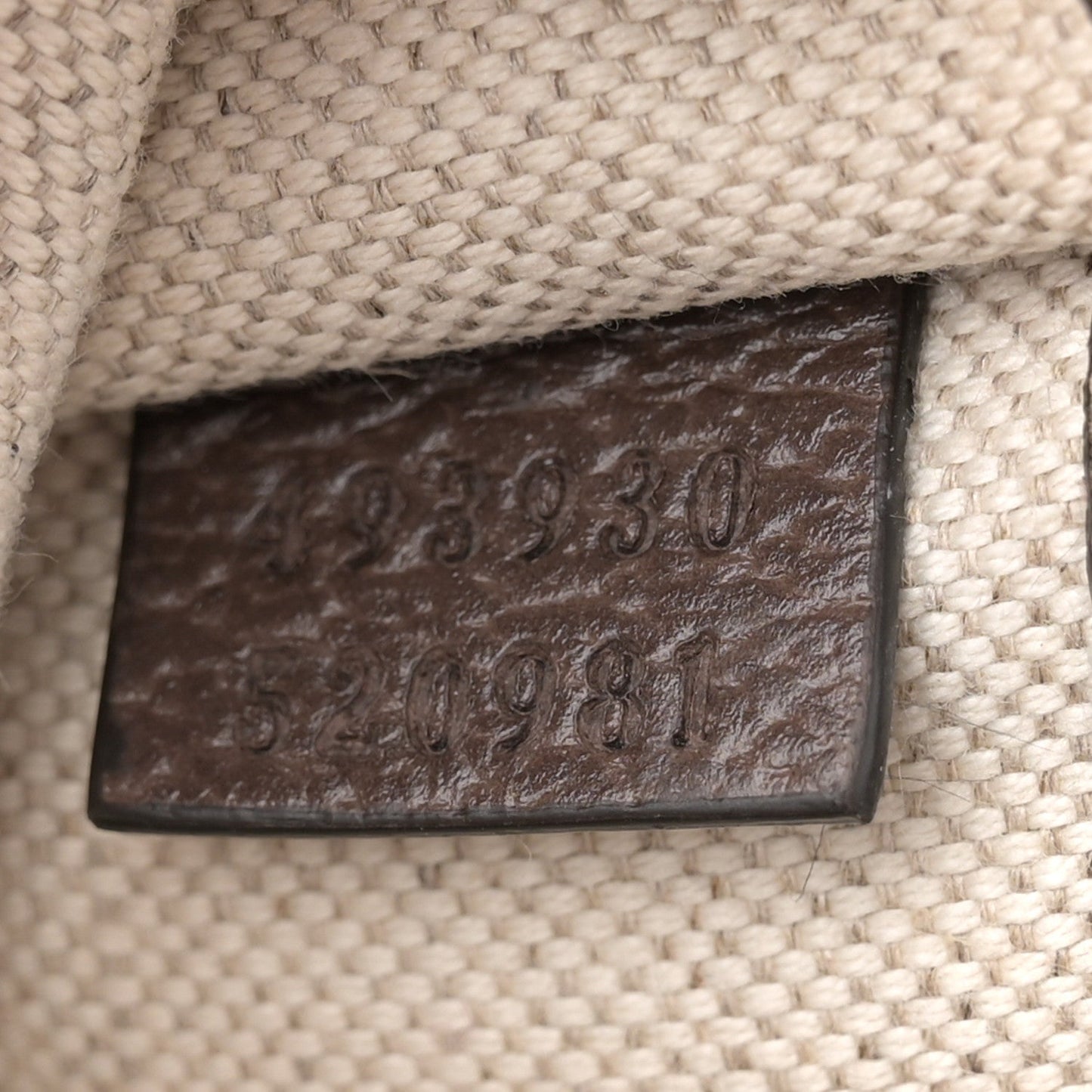 Amelia GG Supreme Monogram Neo      Web Belt Bag Brown