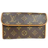 Louis Vuitton Pochette Florentine  Canvas Clutch Bag