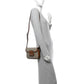 Amelia GG Supreme Monogram Horsebit 1955 Soft Small Shoulder Bag Beige Brown