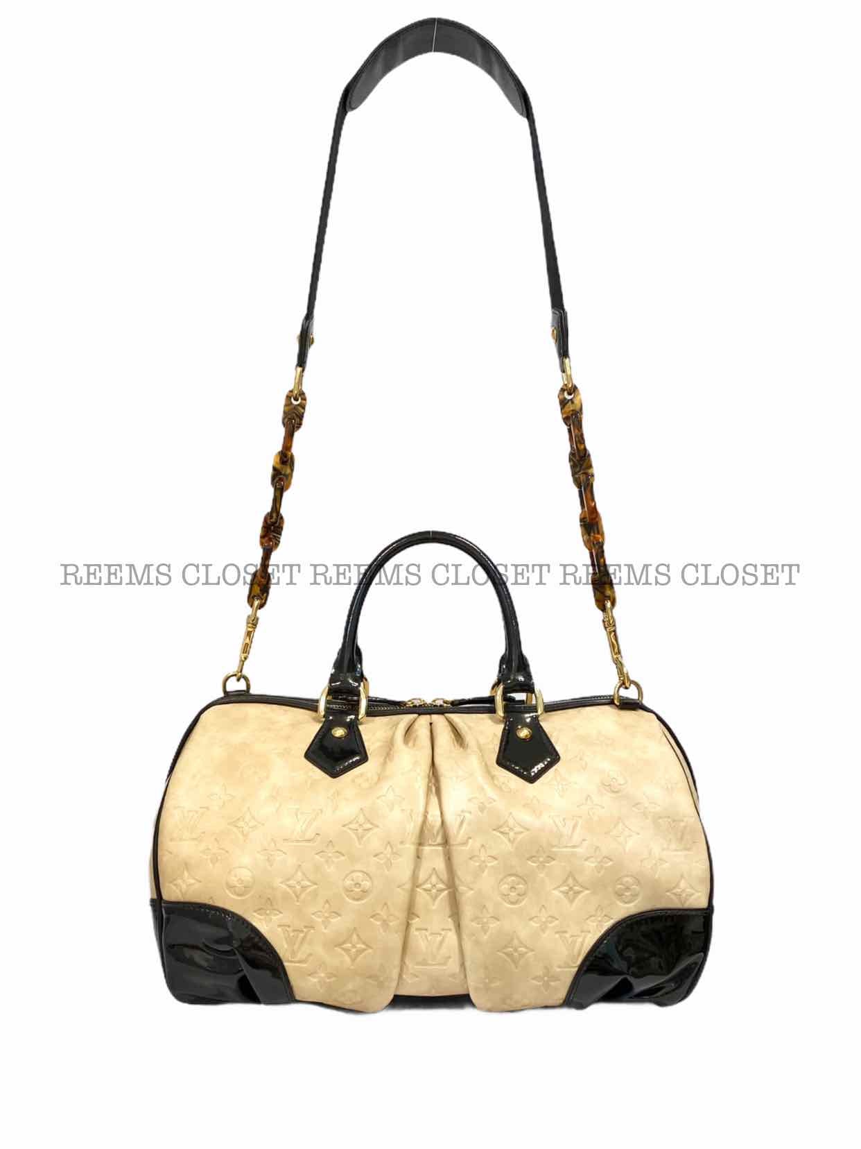 LOUIS VUITTON Stephen Beige Top Handle