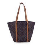 LOUIS VUITTON   Monogram Canvas Sac Shopping Bag Tote