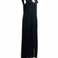 CHANEL Black Textured Size US 4 Midi Dress
