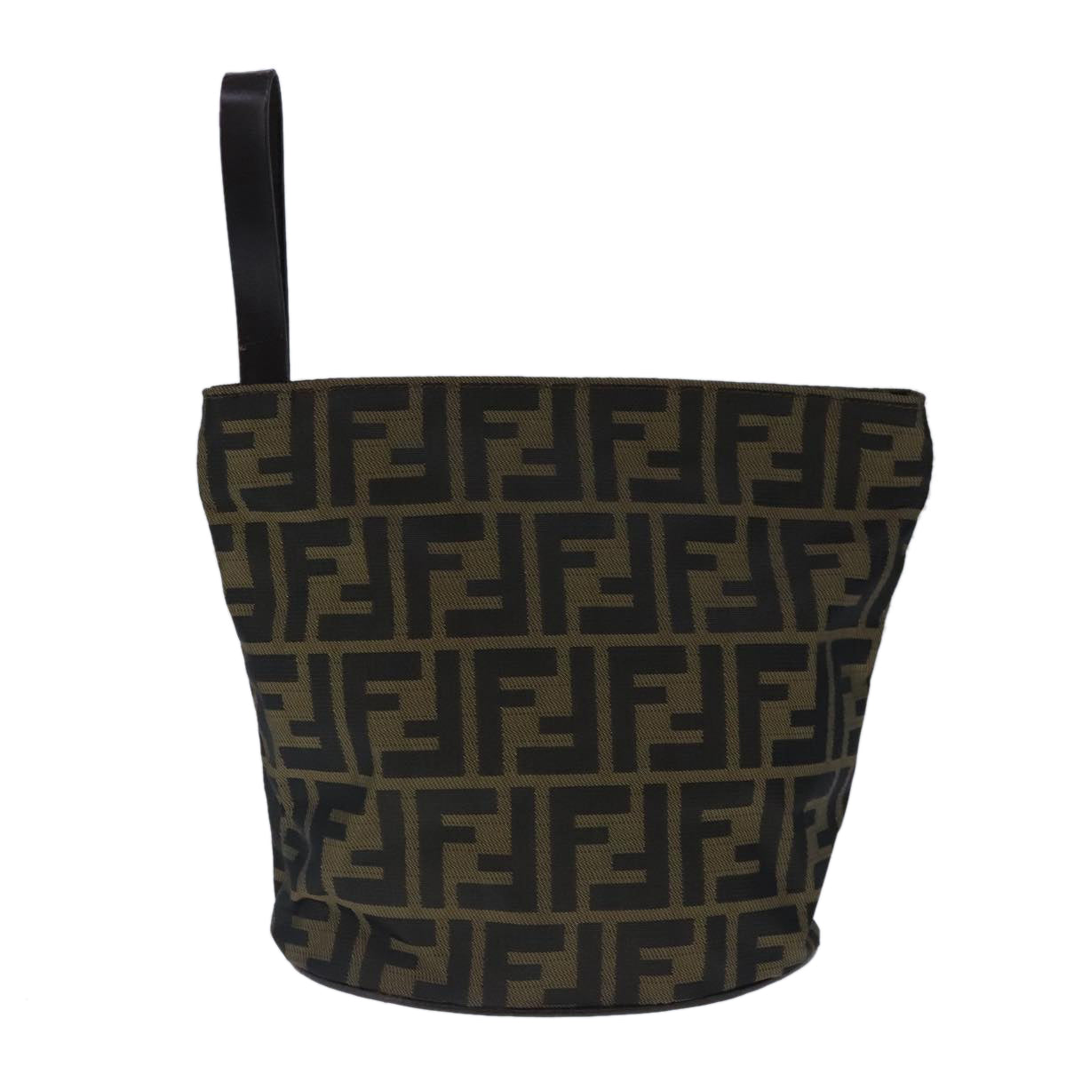 Fendi Zucca  Canvas Clutch Bag (Pre-Owned)