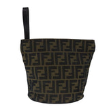 Fendi Zucca  Canvas Clutch Bag (Pre-Owned)