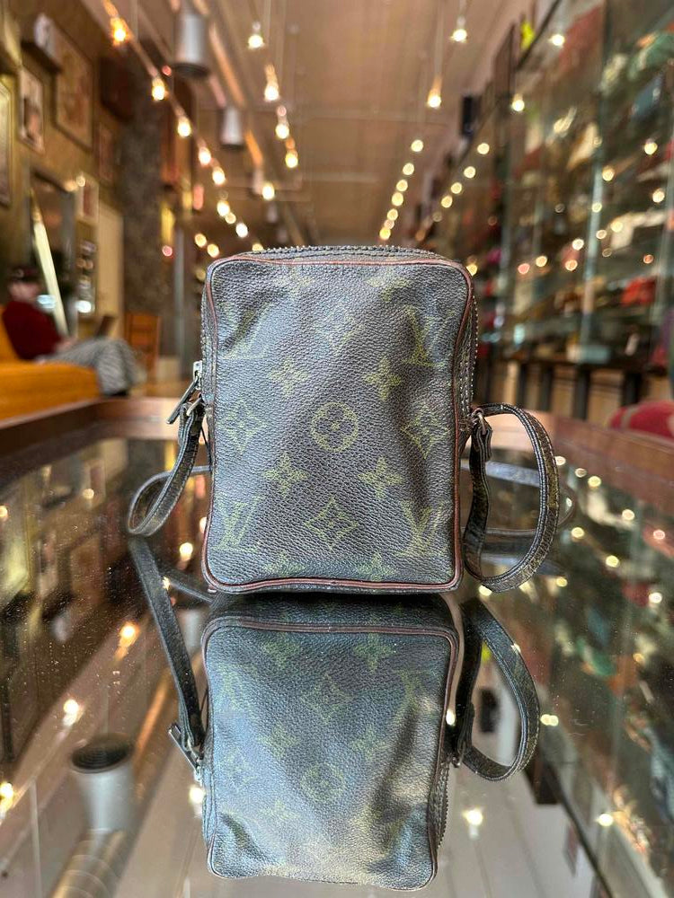 80s Louis Vuitton Mini Danube Monogram Crossbody
