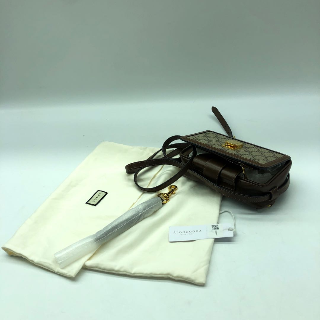 Gucci GG Supreme PVC Shoulder Bag