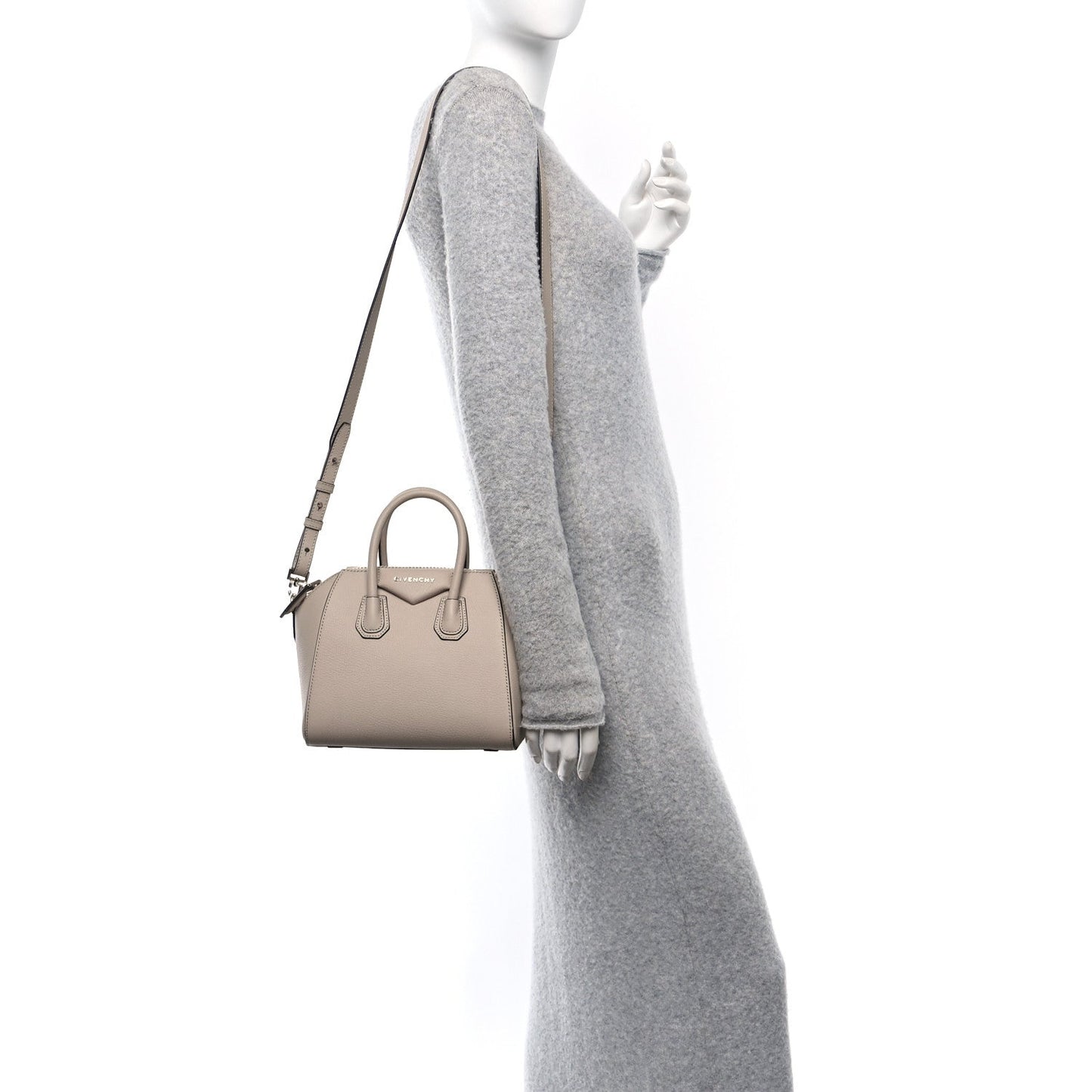 Givenchy Sugar Goatskin Mini Antigona Dune