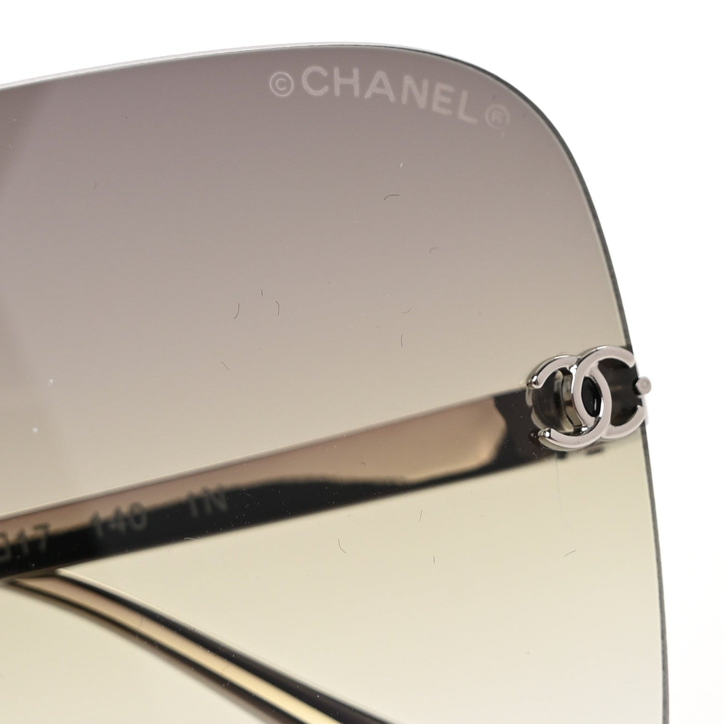 Amelia Titanium Rimless Square Sunglasses 4287-T Silver
