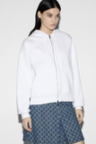 Gucci Felted Cotton Jersey Zip Jacket