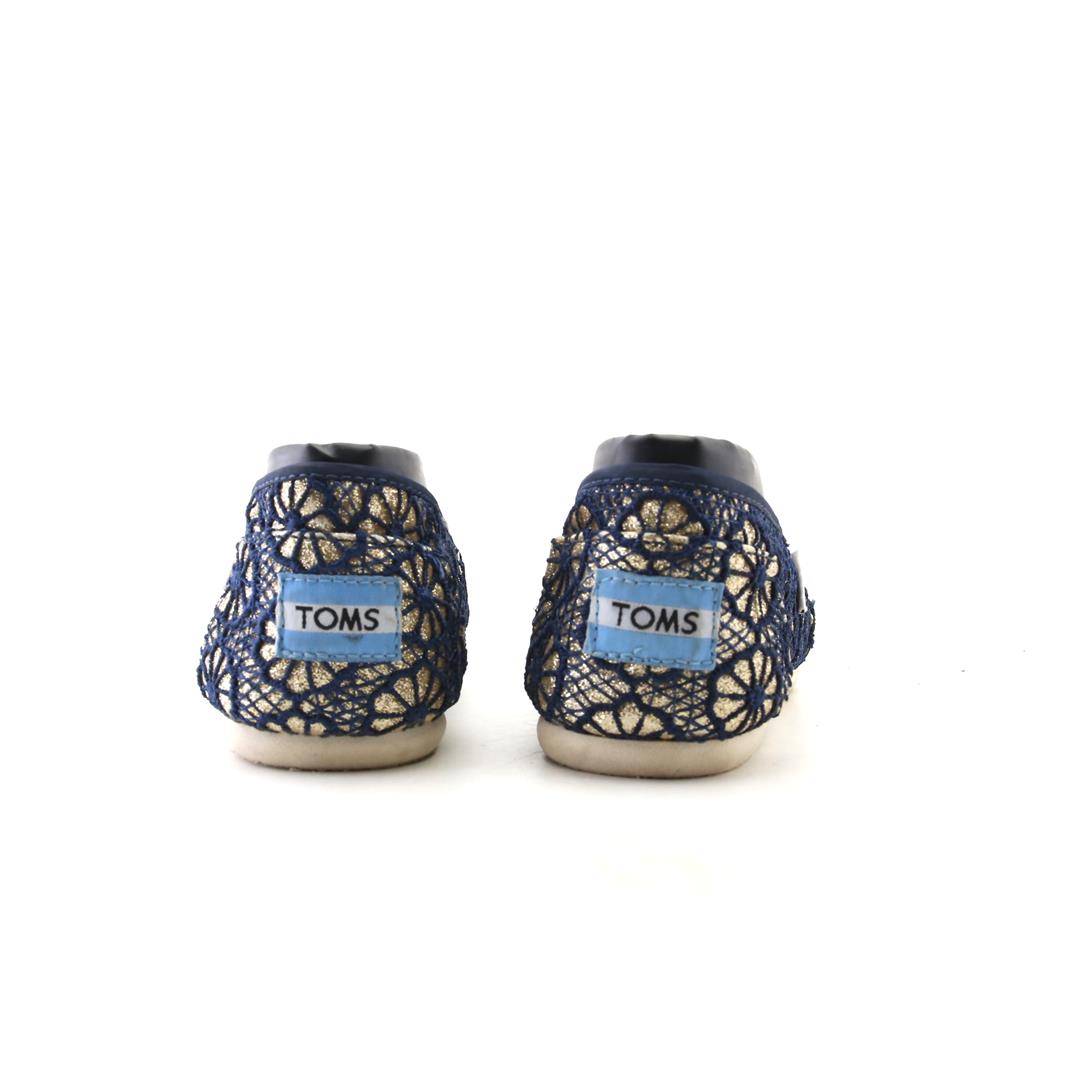 TOMS CROCHET GLITTER
