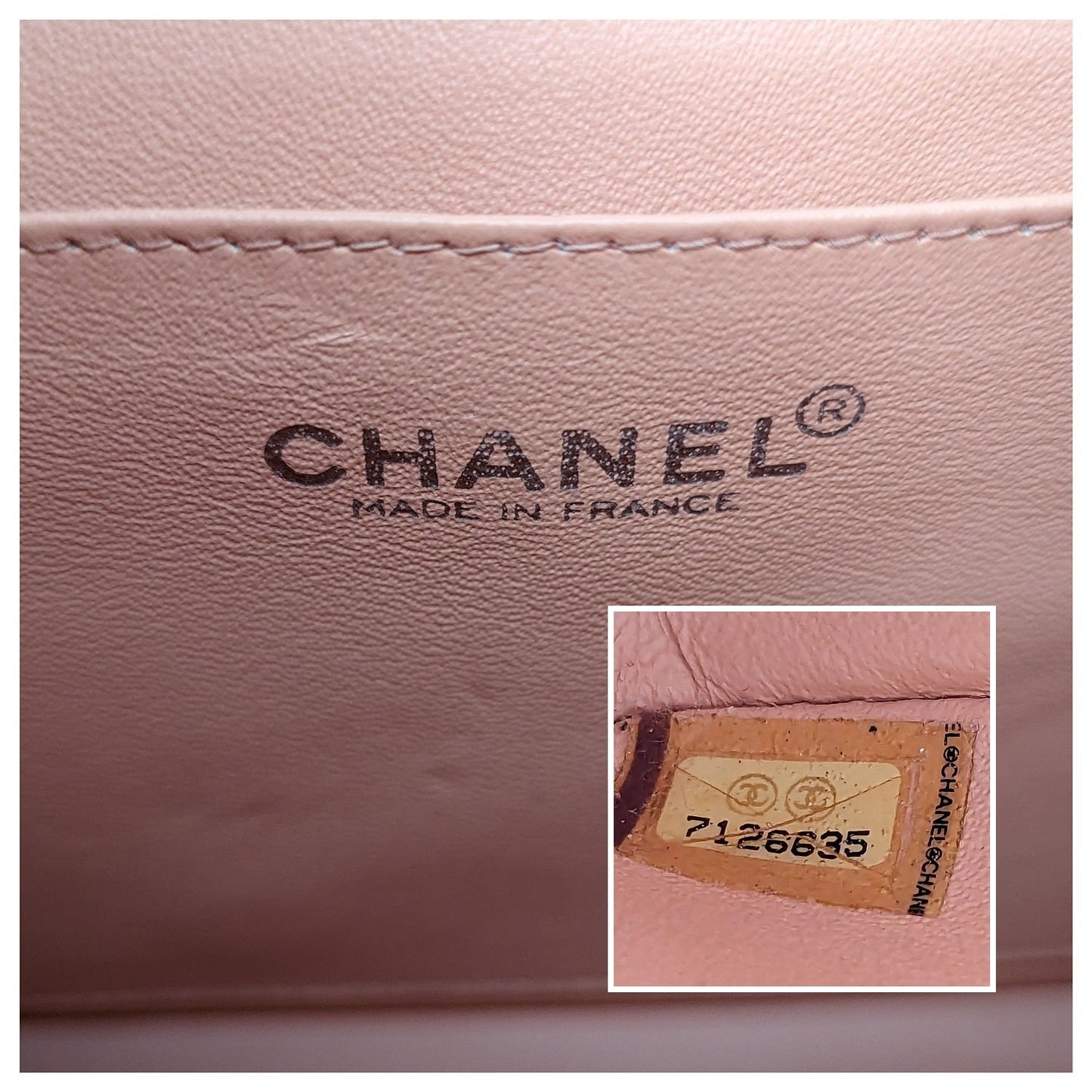 Chanel bag   Peach Square Quilted Medium Flap Bag