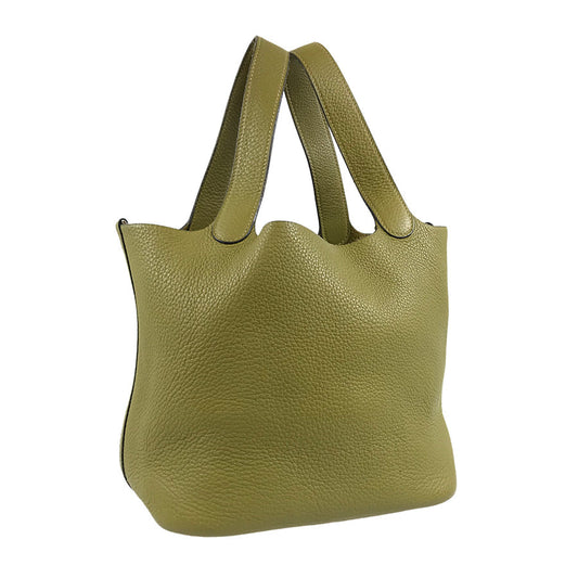 HERMES Anise green Handbag