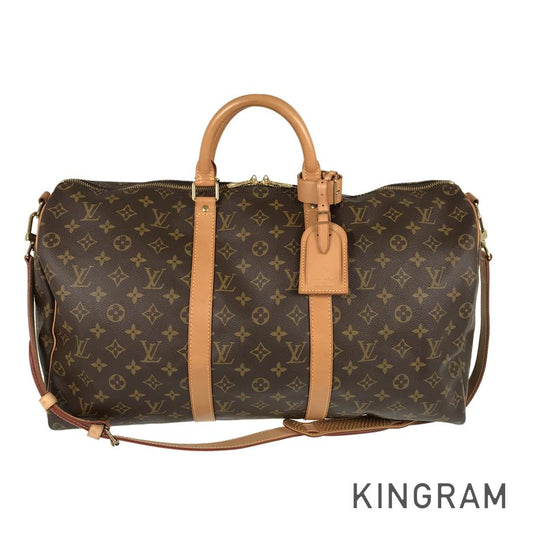 LOUIS VUITTON monogram keepall bandouliere 50 2WAY Boston bag