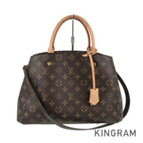 LOUIS VUITTON Monogram Montaigne MM M41056 Hand bag