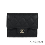 CHANEL Matelasse Trifold wallet