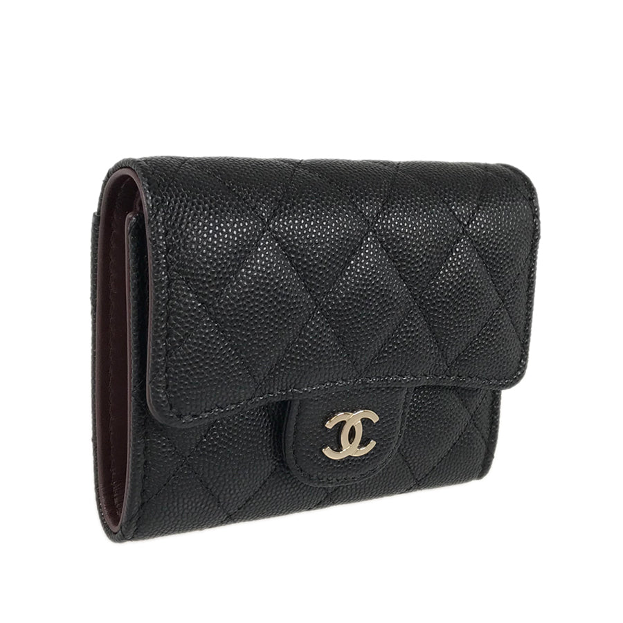 CHANEL Matelasse Trifold wallet