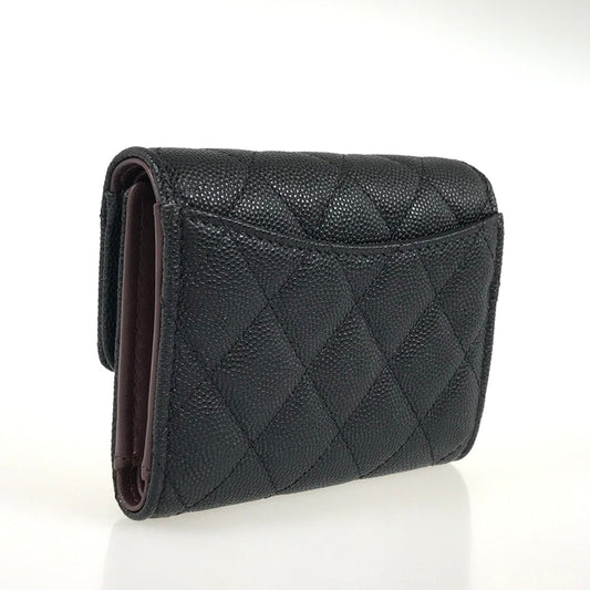 CHANEL Matelasse Trifold wallet