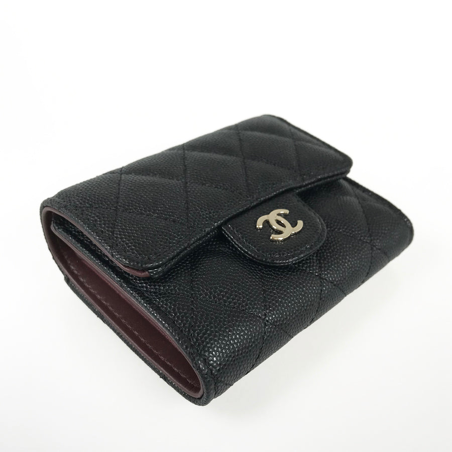 CHANEL Matelasse Trifold wallet