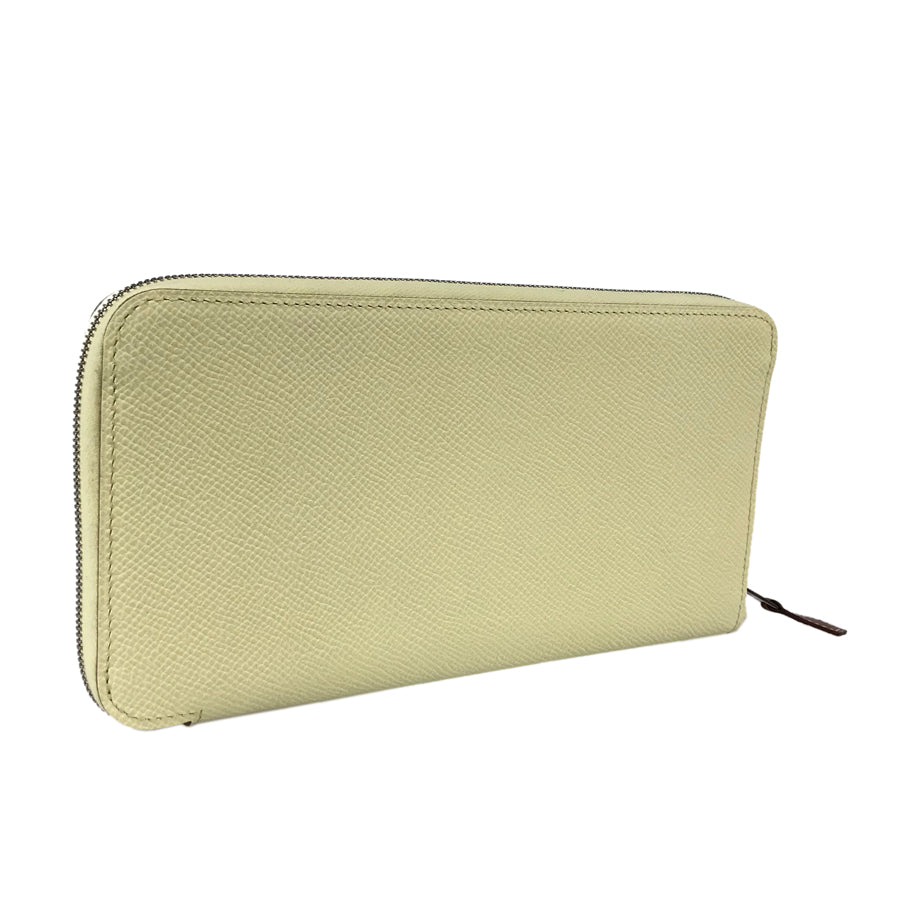 HERMES Azap Silkwin Long wallet Round zipper