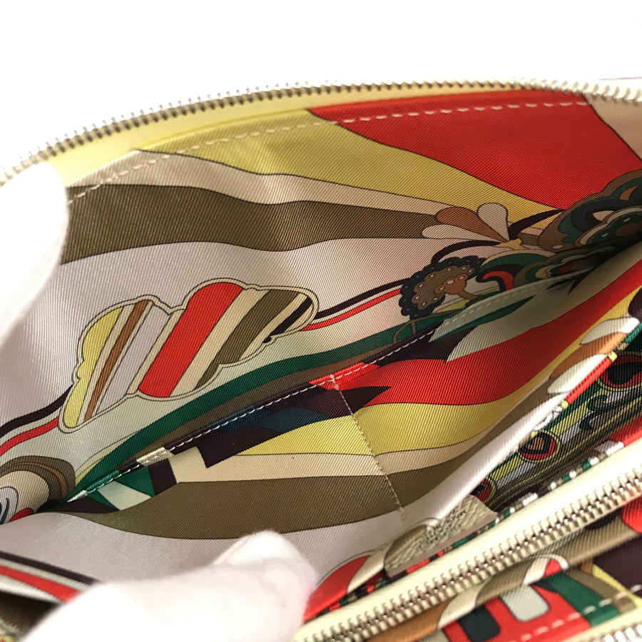 HERMES Azap Silkwin Long wallet Round zipper
