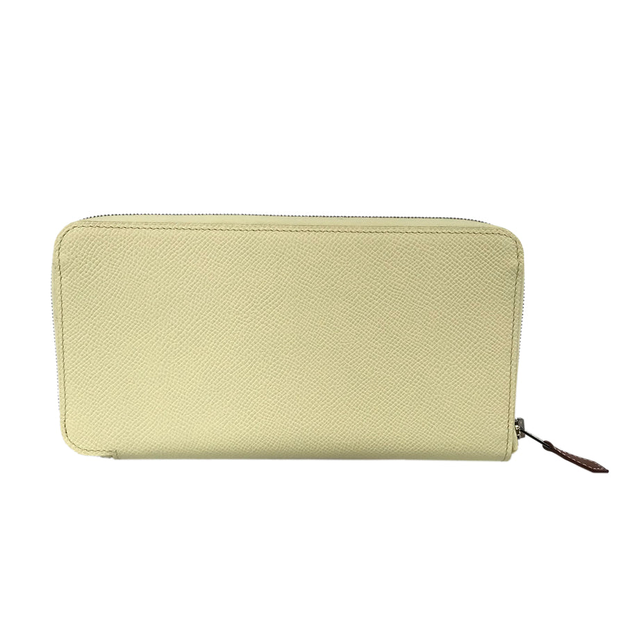 HERMES Azap Silkwin Long wallet Round zipper