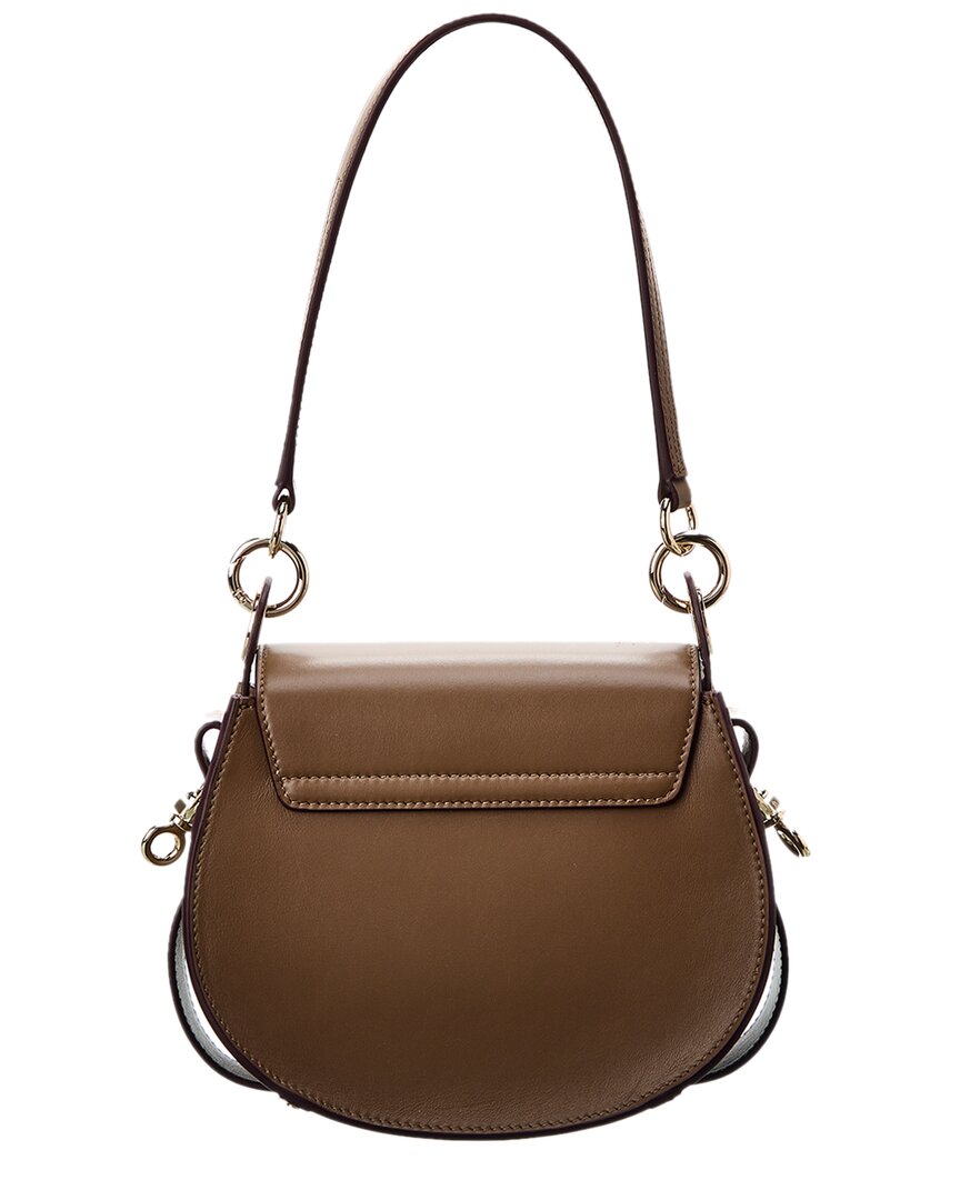 CHL - CC o? Tess Small Leather & Suede Shoulder Bag