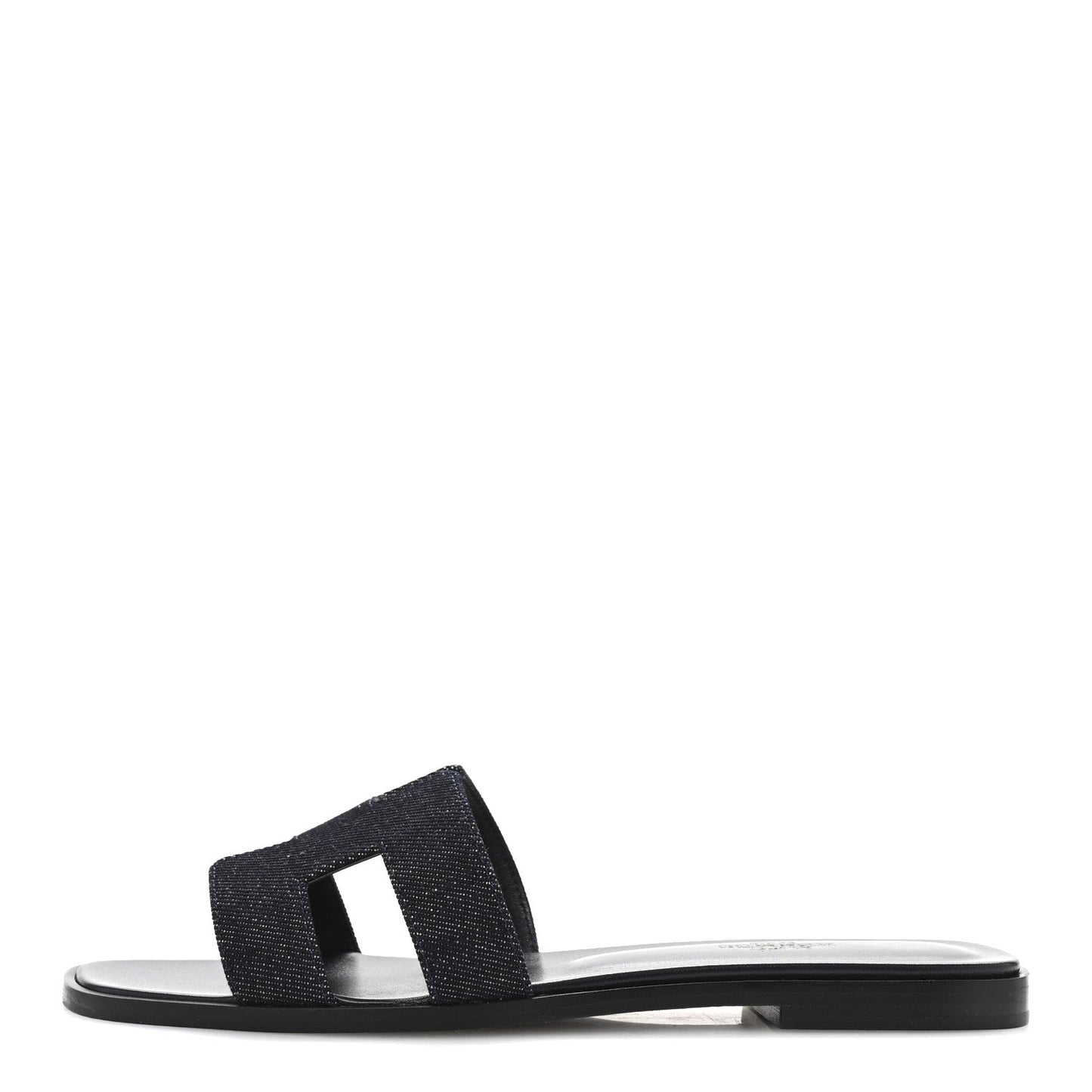 Amelia Denim Canvas Oran Sandals 37.5 Bleu Brut