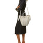 Blnciaga Everyday 2.0 Canvas & Leather Shoulder Tote