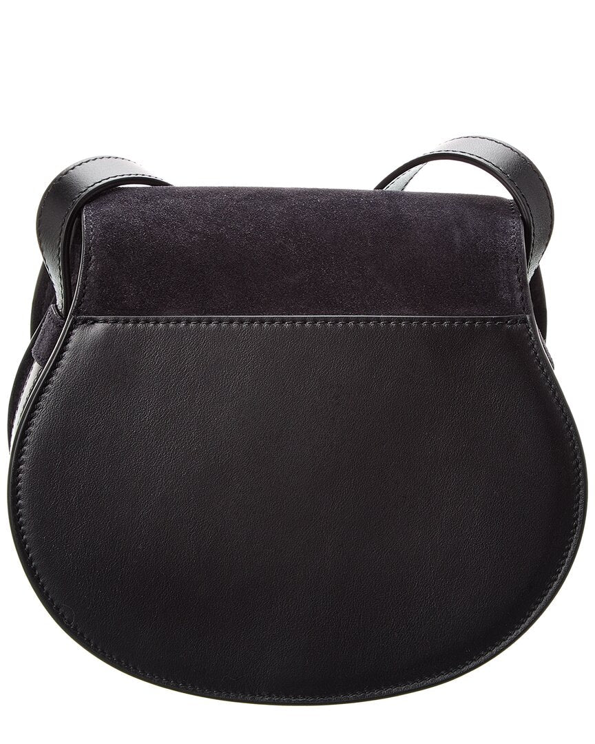 CHL - CC o? Marcie Small Suede Saddle Bag